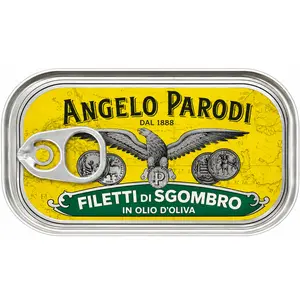 Angelo Parodi Mackerel Fillets in Pure Olive Oil