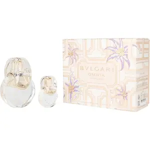 Bvlgari Omnia Crystalline Set-Edt Spray 3.4 Oz & Edt Spray 0.5 Oz For Women