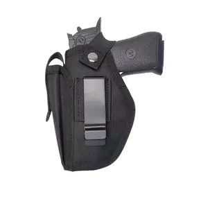 Universal Concealed Carry Holster Right Hand Mag Pouch for Men Women IWB OWB 380 9mm Holsters Shield G-series Snap Closure with Mag Pouch Included
