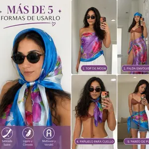 12-Pack Head Scarves, Assorted Colors and Patterns