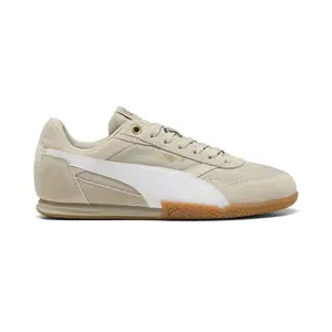 PUMA Womens Bella Donna Nylon Lace Up Sneakers Shoes Casual - Beige
