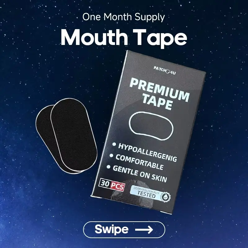 Mouth Tape for Sleep, 30 Pcs Gentle Skin-Friendly Sleep Strips, Comfortable Night Mouth Tape for Daily Sleep Routine
