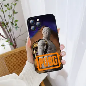 Game PUBG Phone Case FOR IPhone 17 air 16 15 14 13 11 12 Pro 15 Plus 16 Pro MAX Samsung Galaxy S25 Ultra S24 S23 Black Covers