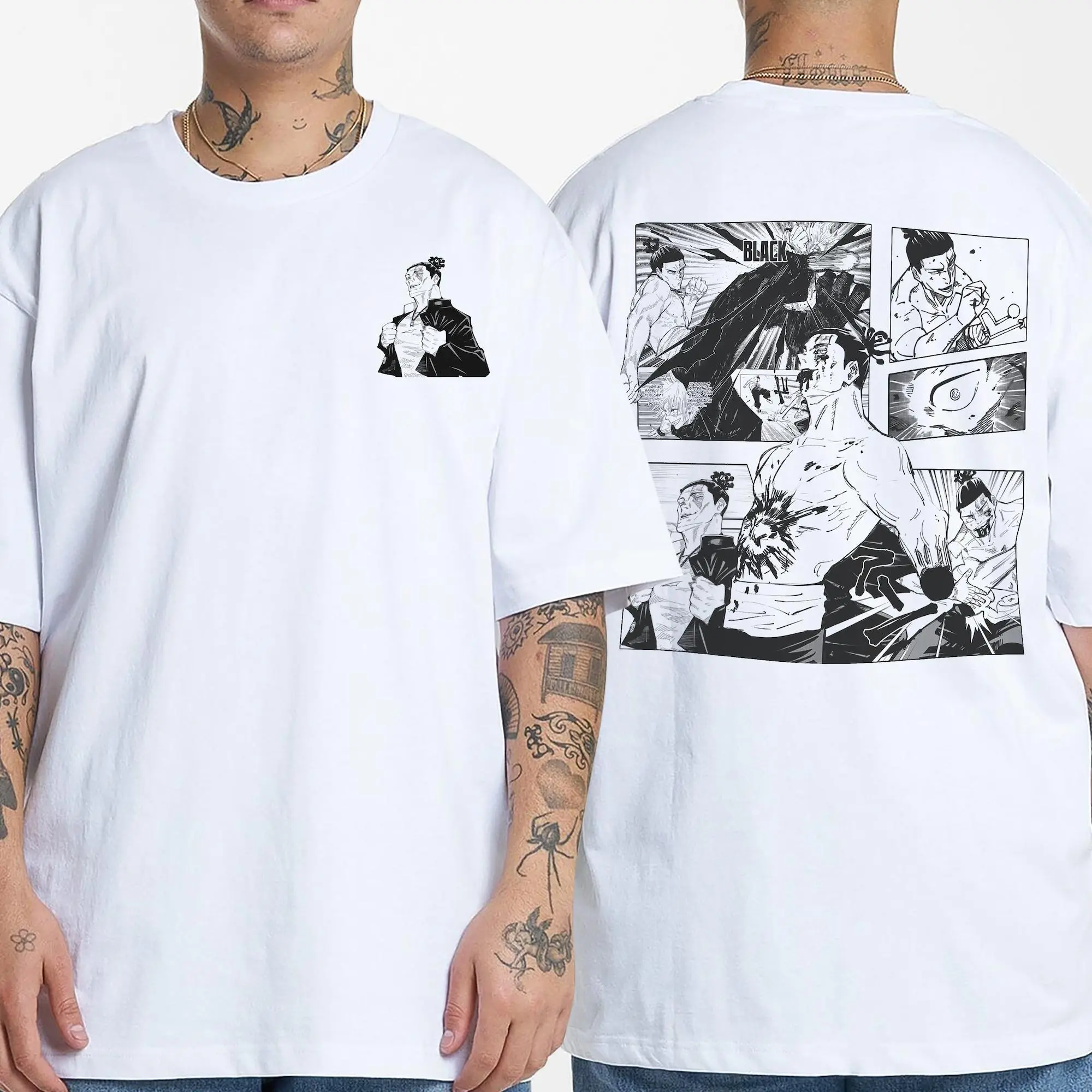 Aoi Todo in Manga t-shirt , Jujutsu Kaisen Anime T-shirt, Anime lover sweatshirt hoodie, Gift for him, gift for Friends, Birthday gift Cotton Menswear, Y2k shirt, trendy design shirt, viral shirt, graphic shirt