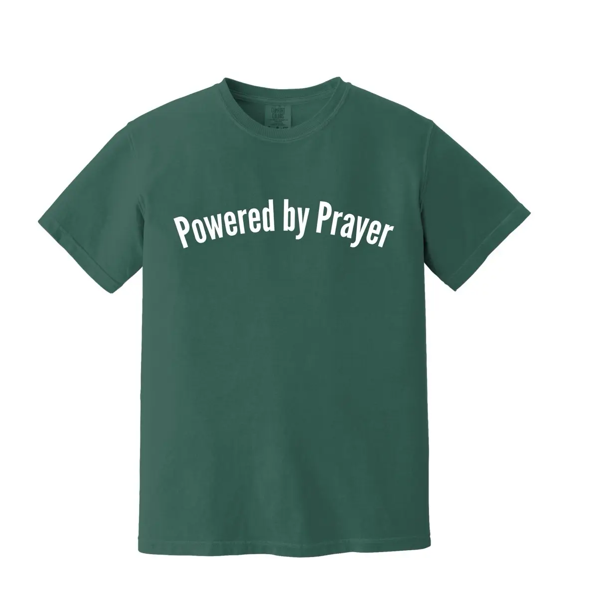 Powered By Prayer Tee - Christian Top for Prayer - Streetwear Tshirt