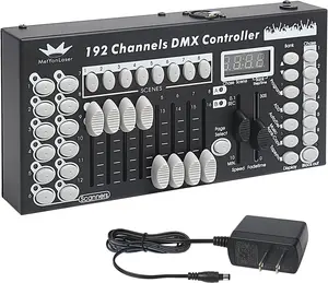 Dmx Controller Dmx Console,192CH Dmx512 Console Controller Panel Use For Editing Program of Stage Lighting Runing