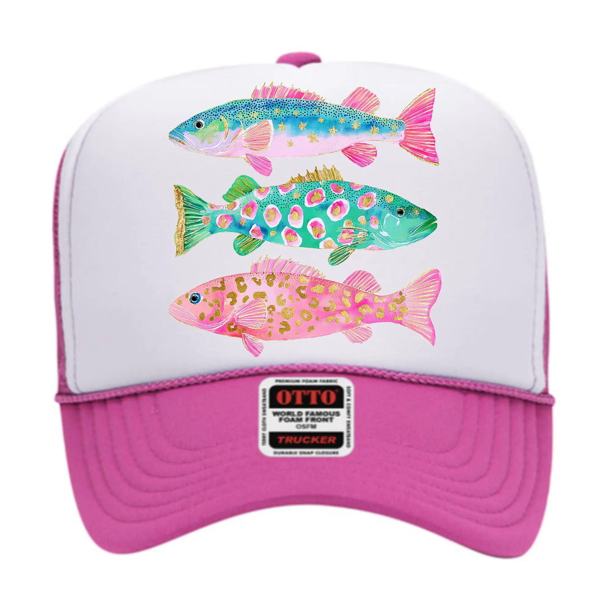 Preppy Fish Trucker Hat Preppy Fish Trucker Hat