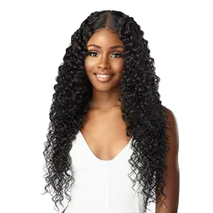 Sensationnel Human Hair Blend HD Lace Front Wig Butta Lace Bohemian 28"