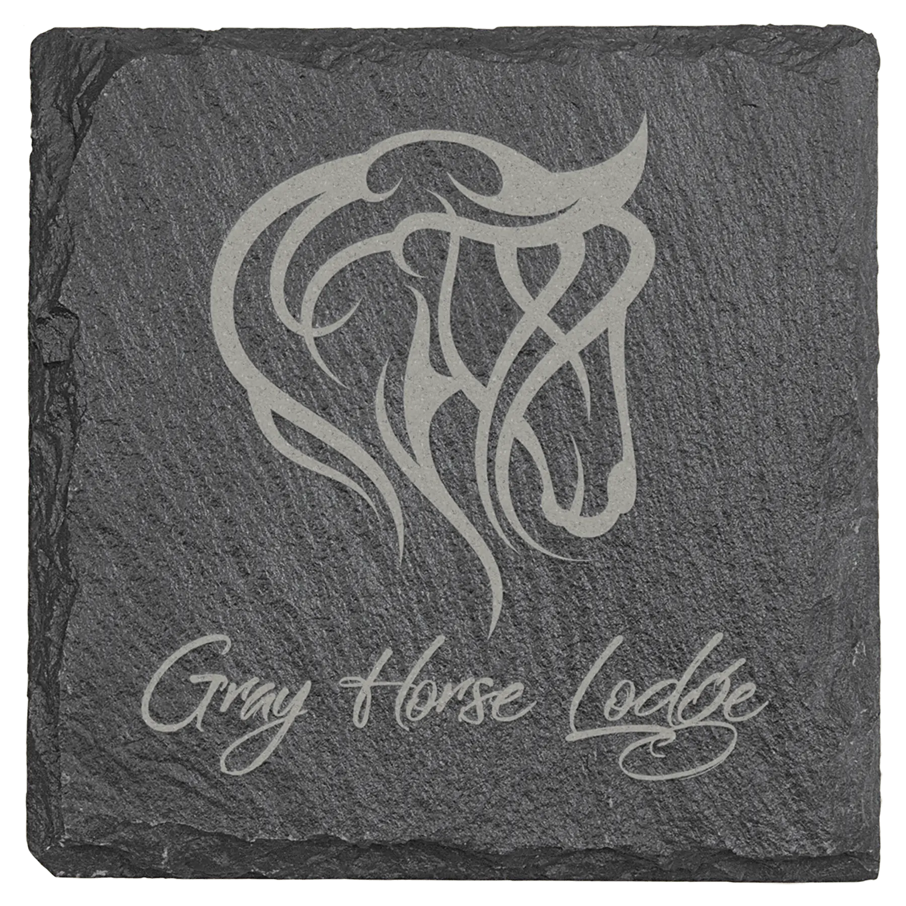 Square Slate Coasters 4"x4"