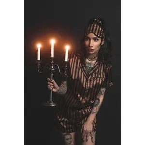 Glorious Mourning | 4-Piece Sleepwear Set