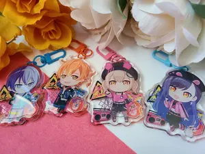Vivid BAD SQUAD Double - sided Acrylic Keychain