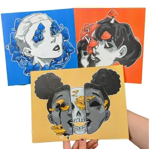 Mushroom Face Girl Large Prints!