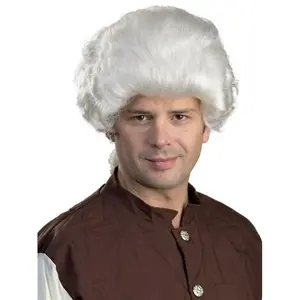 Colonial Man Wig, Blonde