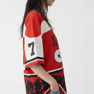 OT7 Is Back Football Jersey Croptop Jersey, Football Crop Top Unisex Jersey – Casual Sportswear for Couples, 90s Vintage Style, for Sports & Outdoor Activities