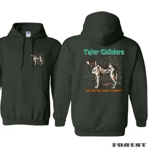 Can I Take My Hounds to Heaven Hoodie – Tyler Childers Graphic Sweatshirt, Vintage Country Music Pullover, Hunting Dog Hoodie, Unisex Trendy Pullover, Casual Wear, men gifts, Suitable for Men and Women. Long Sleeve. Tops - Boyfriend Gift - Menswear.
