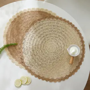 Nature Paper Placemats Table Coffee Tea Mat Creative Decor Table Mats for Kitchen Dining Table Wedding Party Decor