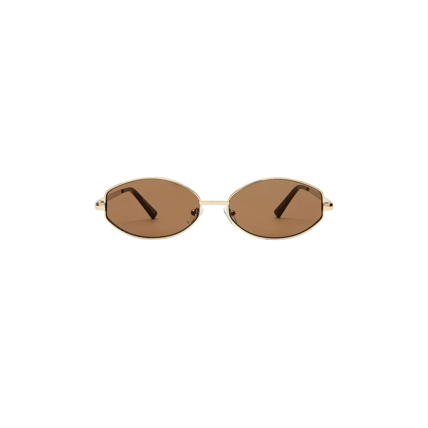 AIRE Objective Sunglasses in Gold & Brown Mono - TikTok Shop display picture 1