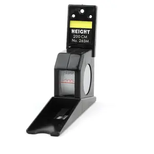 Height Measuring Ruler, 200cm/1mm Accurate Measurement Precision Markings Wall Mounted Stature Meter, Retractable Height Measuring Ruler for Home and Hospital Use, Convenient Practicality