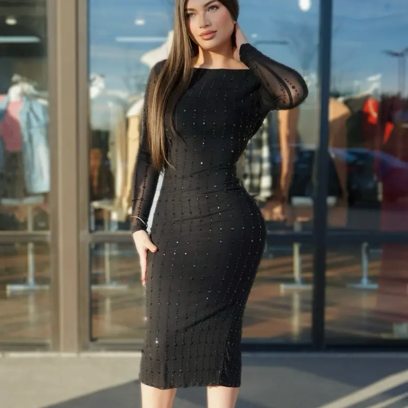 midi dress peach Seraphina Midi Dress