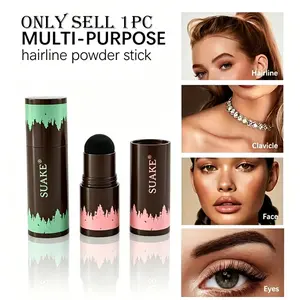 Beginner Friendly Hairline Filling Stick Sponge Head For Even Application Fine Texture No Powder Falling No Caking Create Full And Natural Hairline Easily