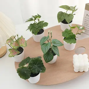 Realistic Flower Decorative Piece, Desktop Artificial Flowers, Home Decoration Indoor Plant Arrangement, Coffee Shop Display, Wedding Event Ornament