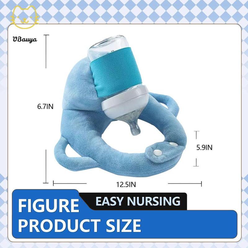 Newborn Baby Breastfeeding Pillow Hands Free Bottle Holder Self Breast Feeding Cushion Support