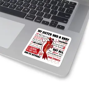 True Story Sticker, My Sister Had A Baby Poor Shrimp Gift, Movie Quotes Sticker, Funny Meme Viral, Trending TikTok Sticker
