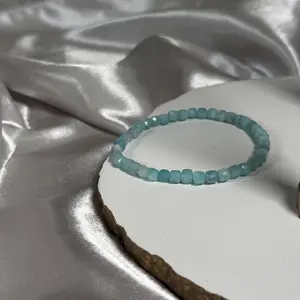 Faceted Amazonite Bracelet