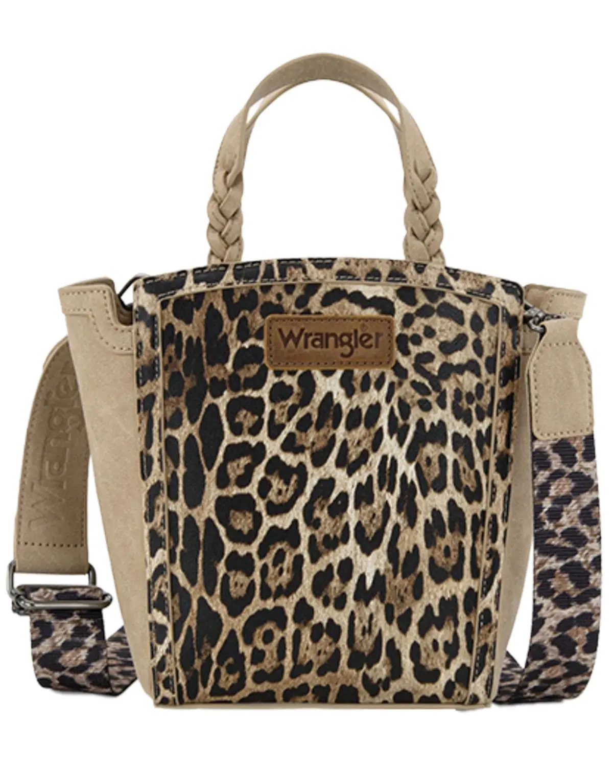 Wrangler Women's Women'S Leopard Print Crossbody Tote - Wg296-8014Tn