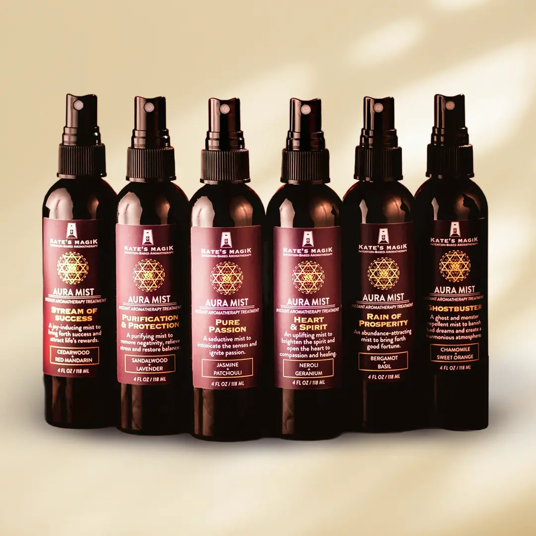 Kate's Magik Aura Mist Sampler Set – 6 Transformative Scents