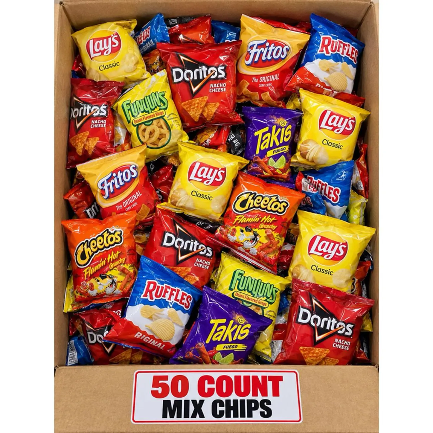 50 Count Mix Chips - Frito lay products 50 Count Mix Chips - Frito lay products