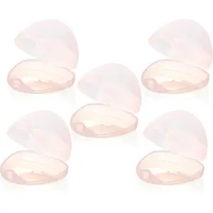 5 Pack Baby Pacifier Case for Diaper Bag, Container Boxes for Travel, Universal Accessories Holders, BPA Free, Pink