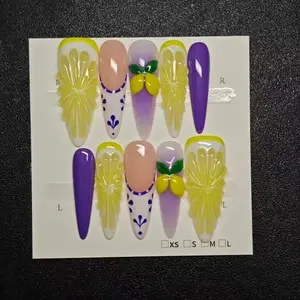 Gina--Customized Nails Picked In Liveroom