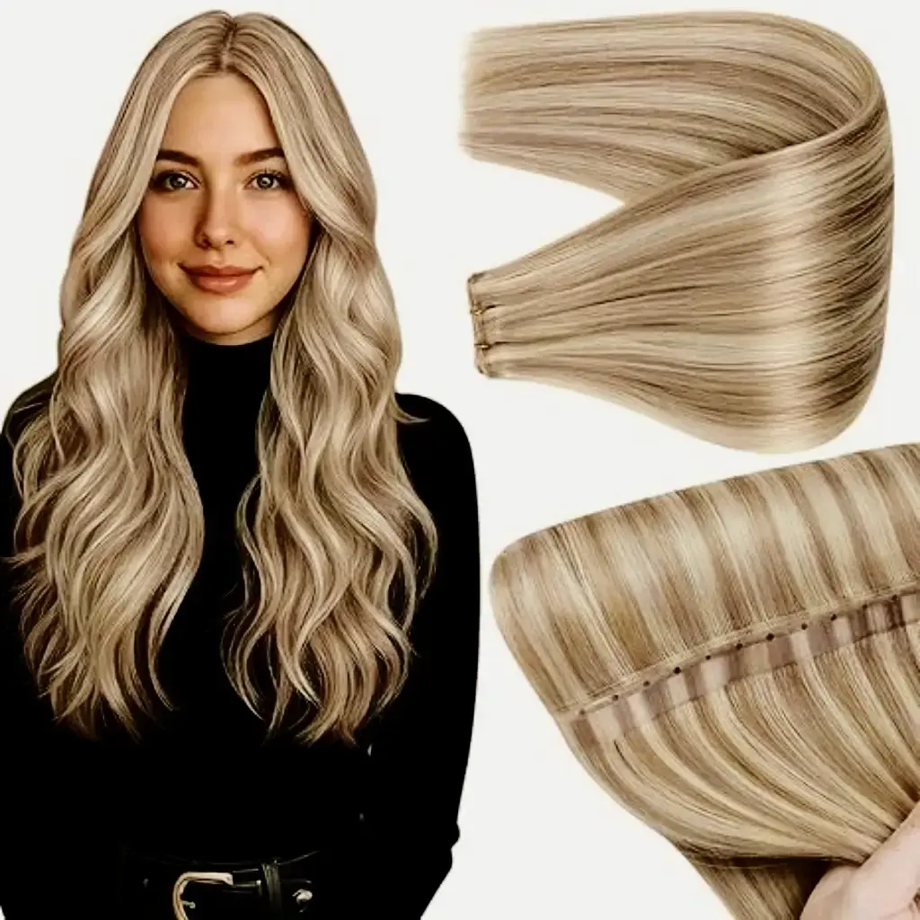 #1622 Light Golden Blonde Highlighted 