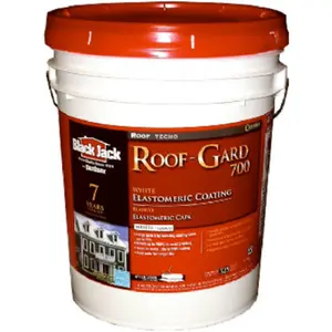 Gardner-Gibson 5527-1-30 4.75 Gallon White Elastomeric - Roof Coating