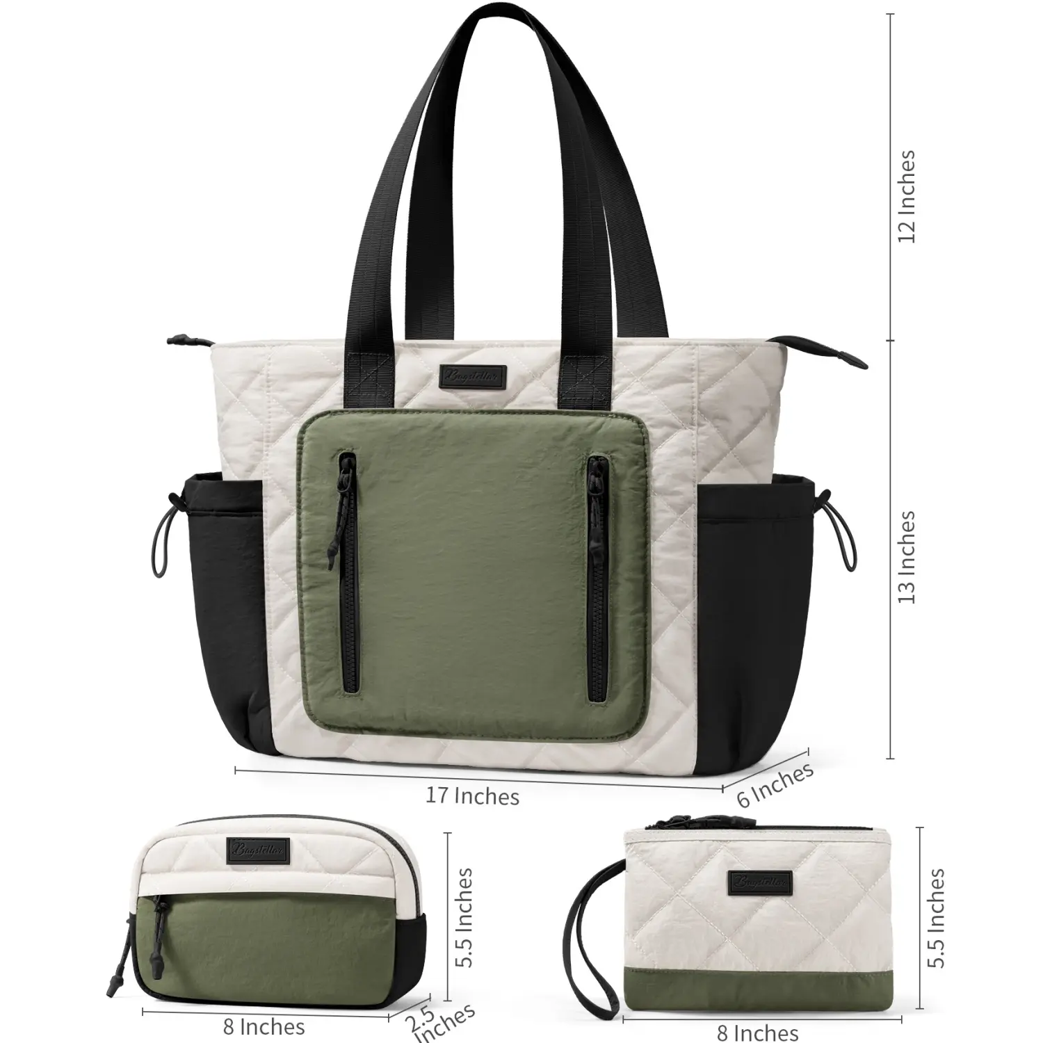 A2.Beige-Black-Green