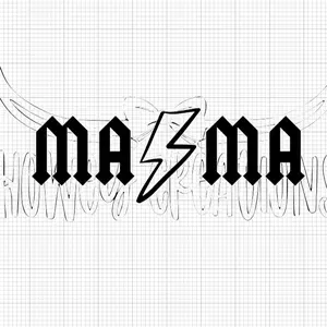 MAMA with Bolt Automotive and Home Vinyl Decal