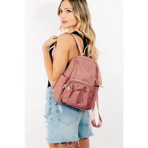 Fame Multi Pocket Nylon Backpack Bag