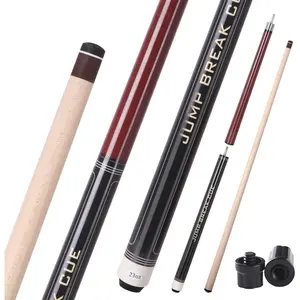 Heavy Hitter 3- Jump Break Cue Stick, 23oz Heavy Jump Break Pool Cue,58 inch Canadian Hard Maple Break Cue, 13mm bakelite tip for Explosive Breaks and Effortless Jumps.