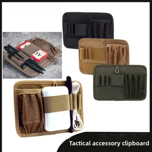 Tactical Sticker Board Outdoor EDC Separator Mesh Bag Velcro Back Plate Sticker Vest Backpack Extension Kit