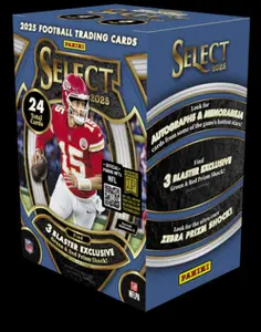 2025 Panini Select Football Hobby Blaster Box