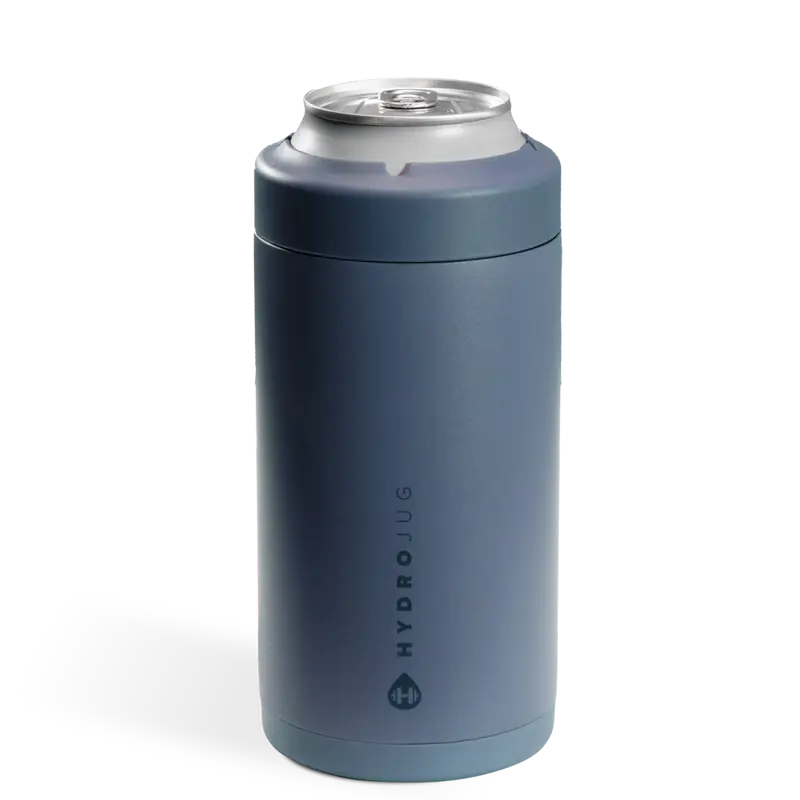 HydroJug Can Cooler - Insulated Can Cooler Cup - Stainless Steel Can Holder with Non-Slip Rubber Base - Dishwasher Safe Tumbler