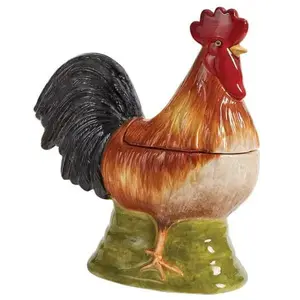 Break of Day Rooster Cookie Jar