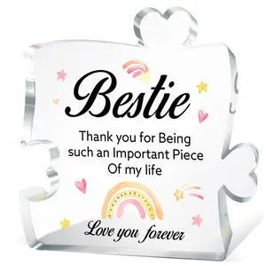 Gifts For Best Friend For Women,Friendship Gifts For Women Friends,Bestie Gifts,Thank You For Being Such An Important Sign Acrylic Puzzle Plaque Friendship Gifts For Best Friend