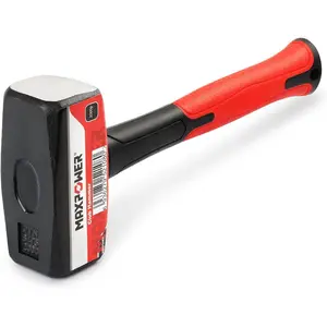 4lb Club Hammer, Mini Sledge Hammer with 9-inch Fiberglass Handle, Drop Forged Steel