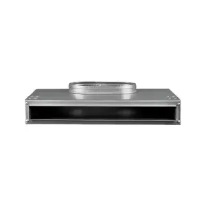 BUILDMART - 18" Plenum Box for [18" Linear Slot Diffuser - 1 Slot - Single Slot] Premium Insulated Plenum Box for Heating and Cooling
