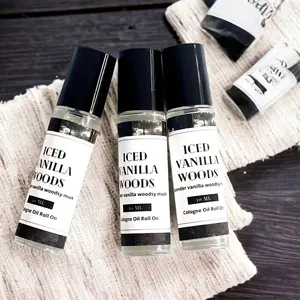 Iced Vanilla Woods Men cologne oil, unisex, cologne oil Unisex Men Women Woody Fragrance Scented Scent Perfume Blend Aroma Lavender cologne
