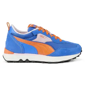 PUMA Womens Rider Fv Vintage Lace Up Sneakers Shoes Casual - Blue