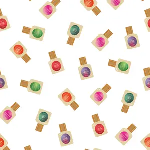 5 SENS Custom Gift Wrap Bundle | Rainbow Aura Celebration Design | Perfume Bottle Print Wrapping Paper Set | Birthday Holiday Gift