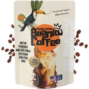 Beanio Protein Coffee – Premium Instant Coffee with Collagen & Cacao – Clean Energy, Keto, Sugar-Free, Dairy-Free